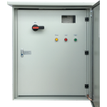 LVSG control panel with MCB switch and indicator lights